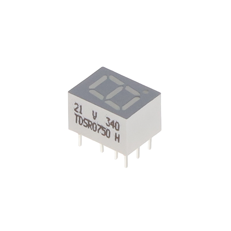 【TDSR0750-HI】DISPLAY LED 7-SEG 0.28" SGL RED