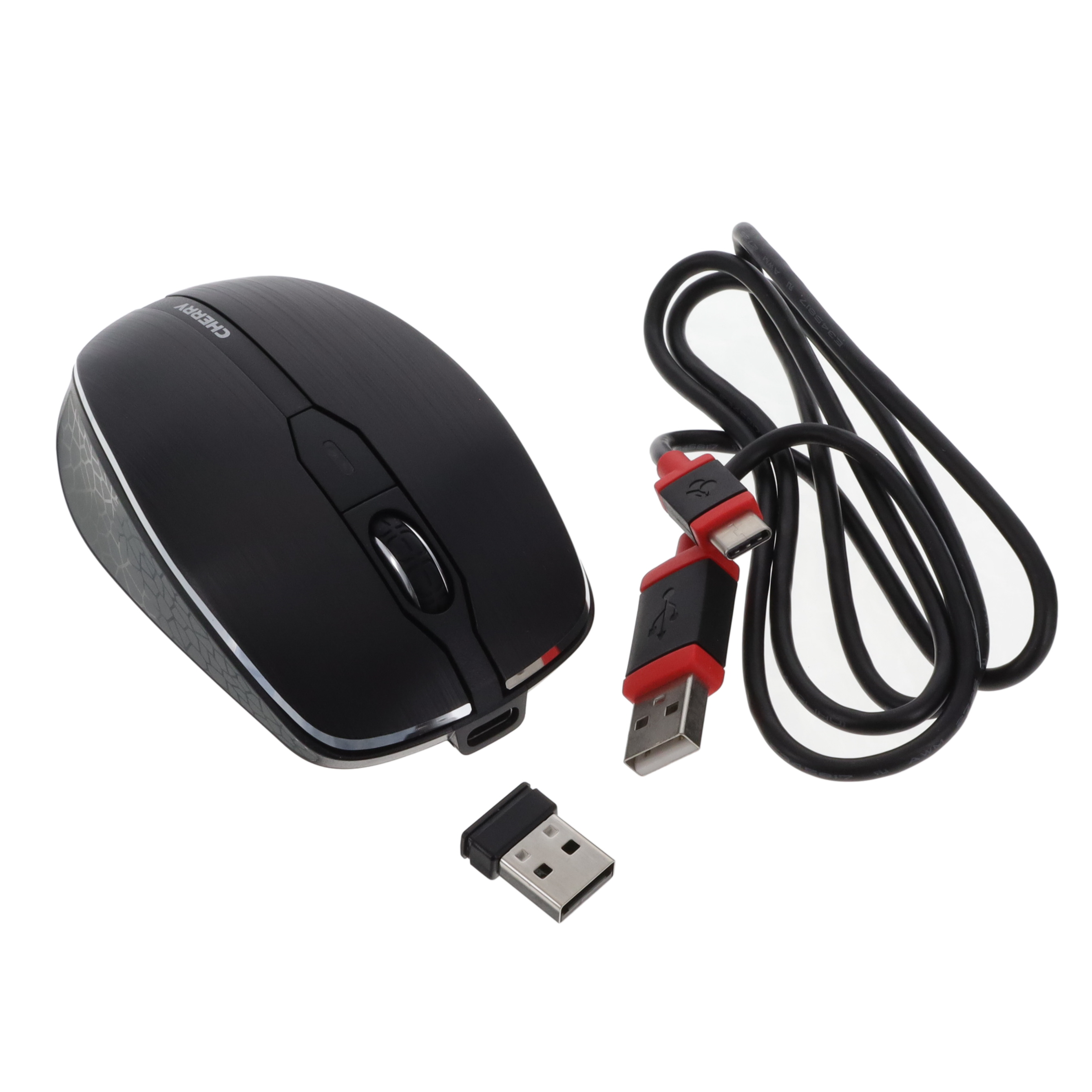 【JW-8100US】MOUSE BT RECHARGABLE US BK