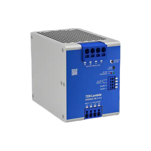 AC/DC CONVERTER 48V 960W【DRB960-48-3-A1】