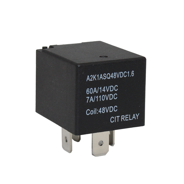 【A2K1ASQ48VDC1.6】RELAY AUTOMOTIVE SPST 60A 48VDC