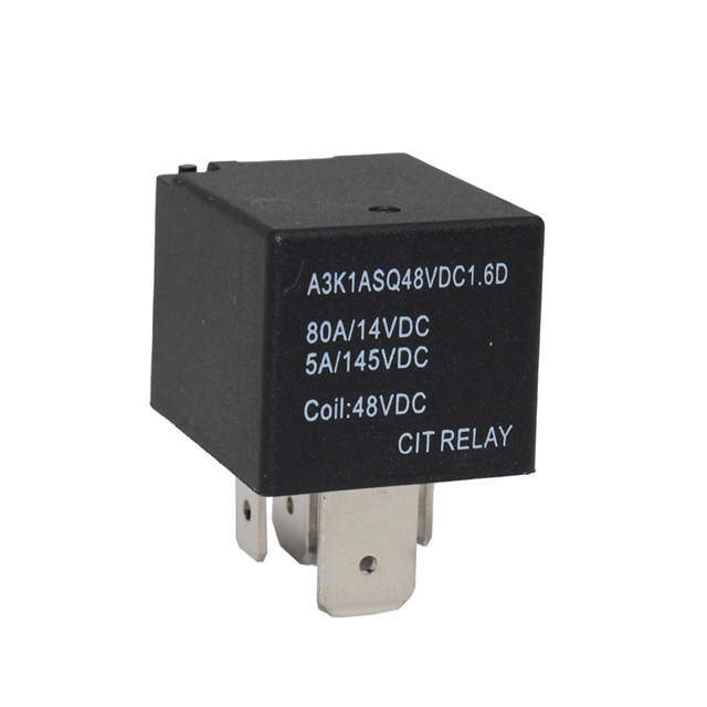 RELAY AUTOMOTIVE SPST 80A 48VDC【A3K1ASQ48VDC1.6D】