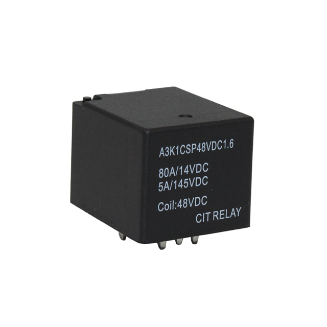 【A3K1CSP48VDC1.6】RELAY AUTOMOTIVE SPDT 80A 48VDC