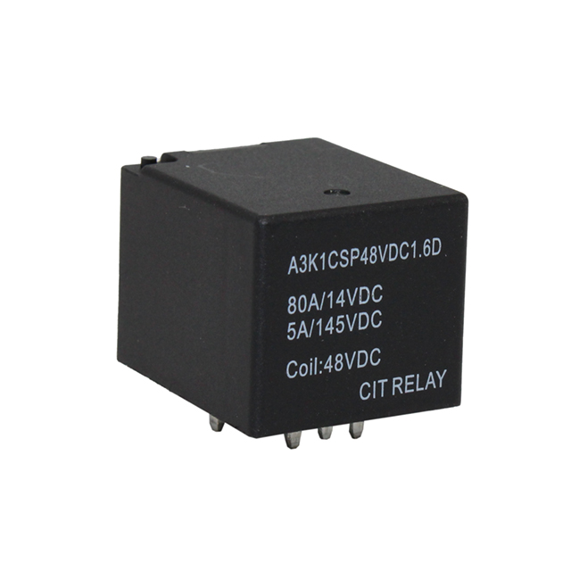 【A3K1CSP48VDC1.6D】RELAY AUTOMOTIVE SPDT 80A 48VDC