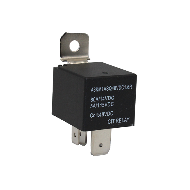 【A3KM1ASQ48VDC1.6R】RELAY AUTOMOTIVE SPST 80A 48VDC