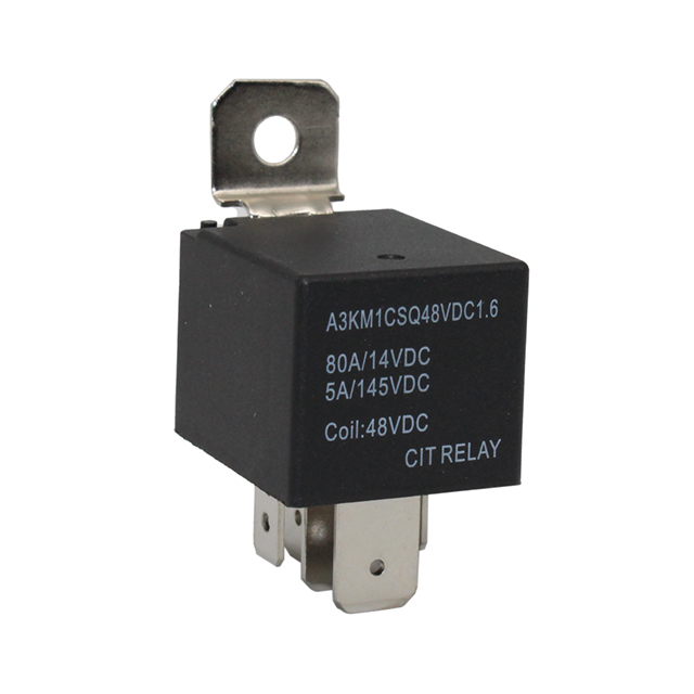 【A3KM1CSQ48VDC1.6】RELAY AUTOMOTIVE SPDT 80A 48VDC