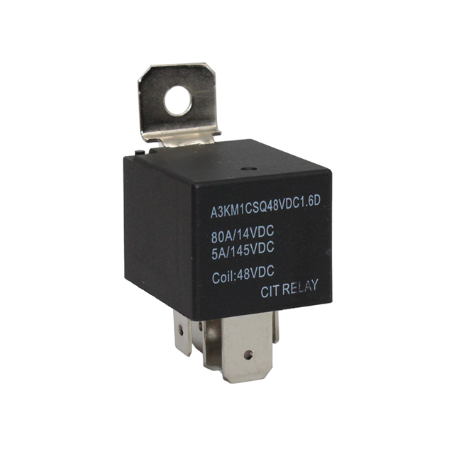 【A3KM1CSQ48VDC1.6D】RELAY AUTOMOTIVE SPDT 80A 48VDC