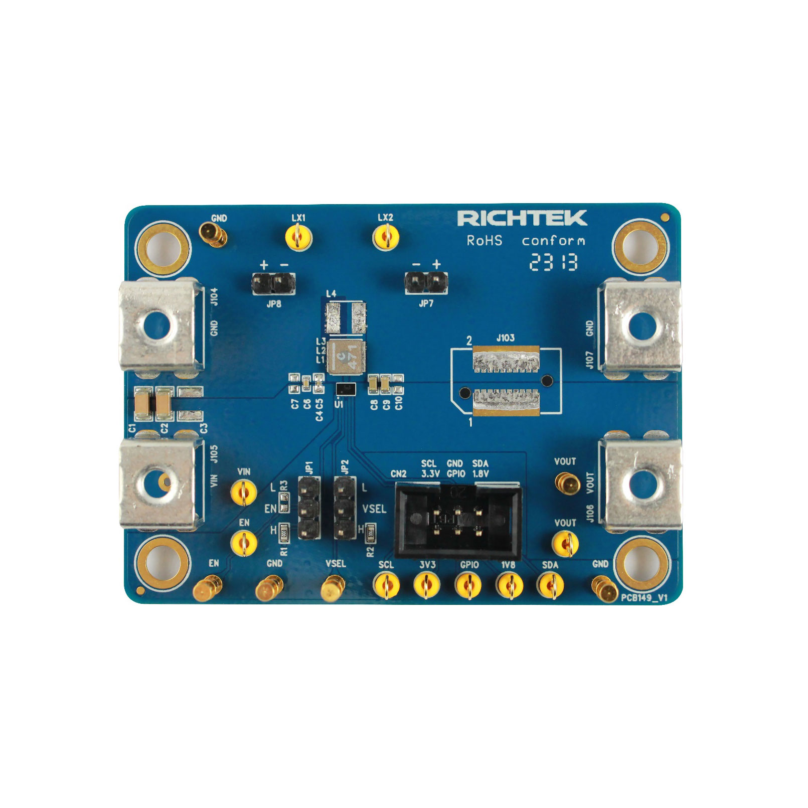 EVAL BOARD FOR RT6160A【EVB_RT6160AWSC】