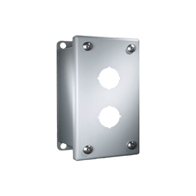 BOX STL LGT GRY 3.23"L X 2.72"W【8017646】
