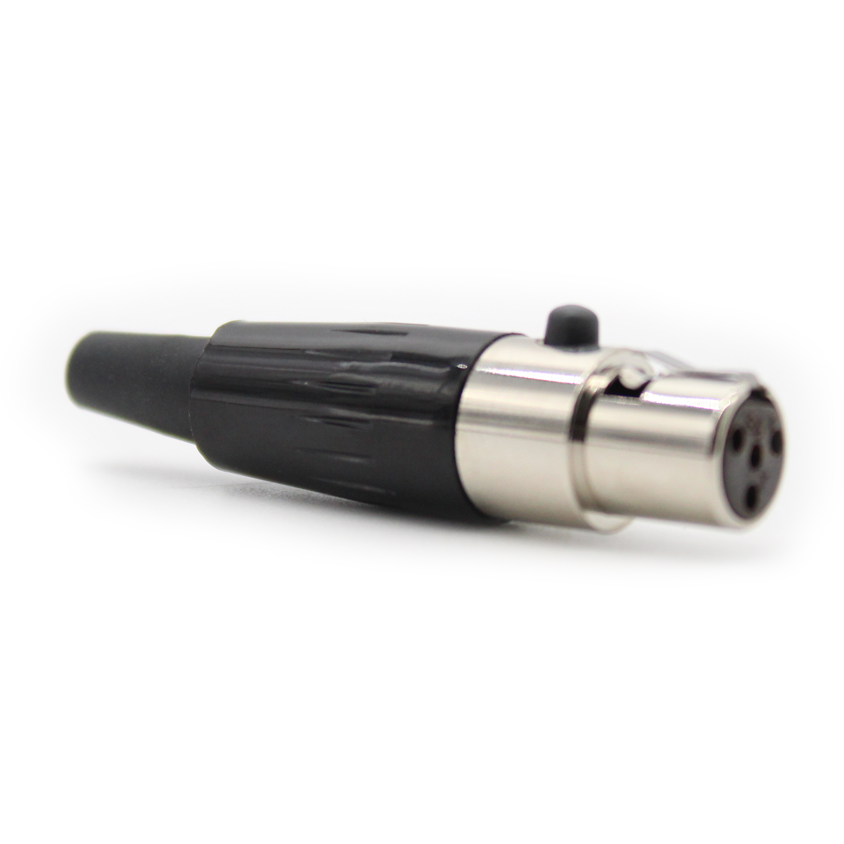 【IO-TXLR4-F】CONN PLUG FMALE MINI XLR 4P SLDR