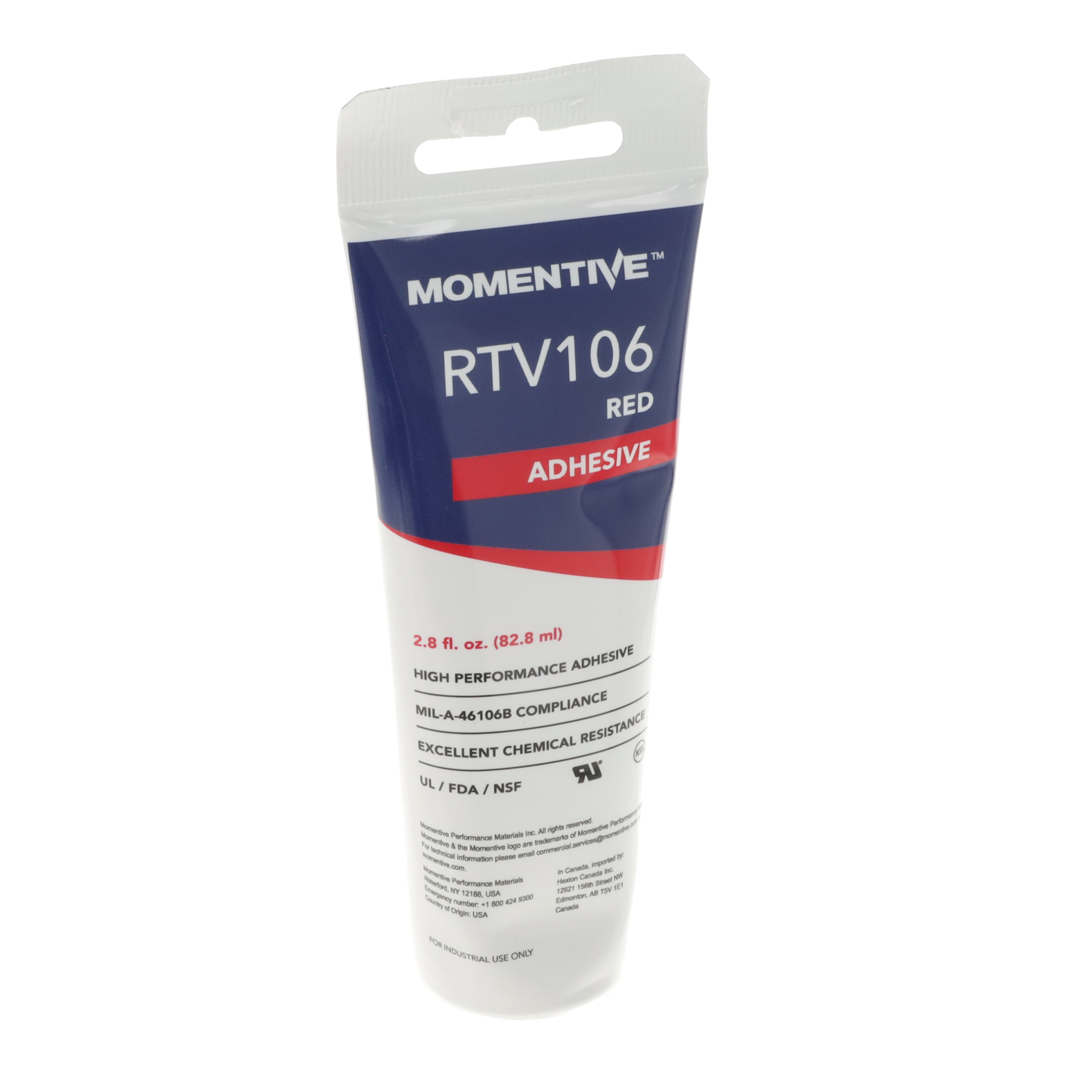 【RTV106-85ML】ADHESIVE SEALANT SIL RED PASTE