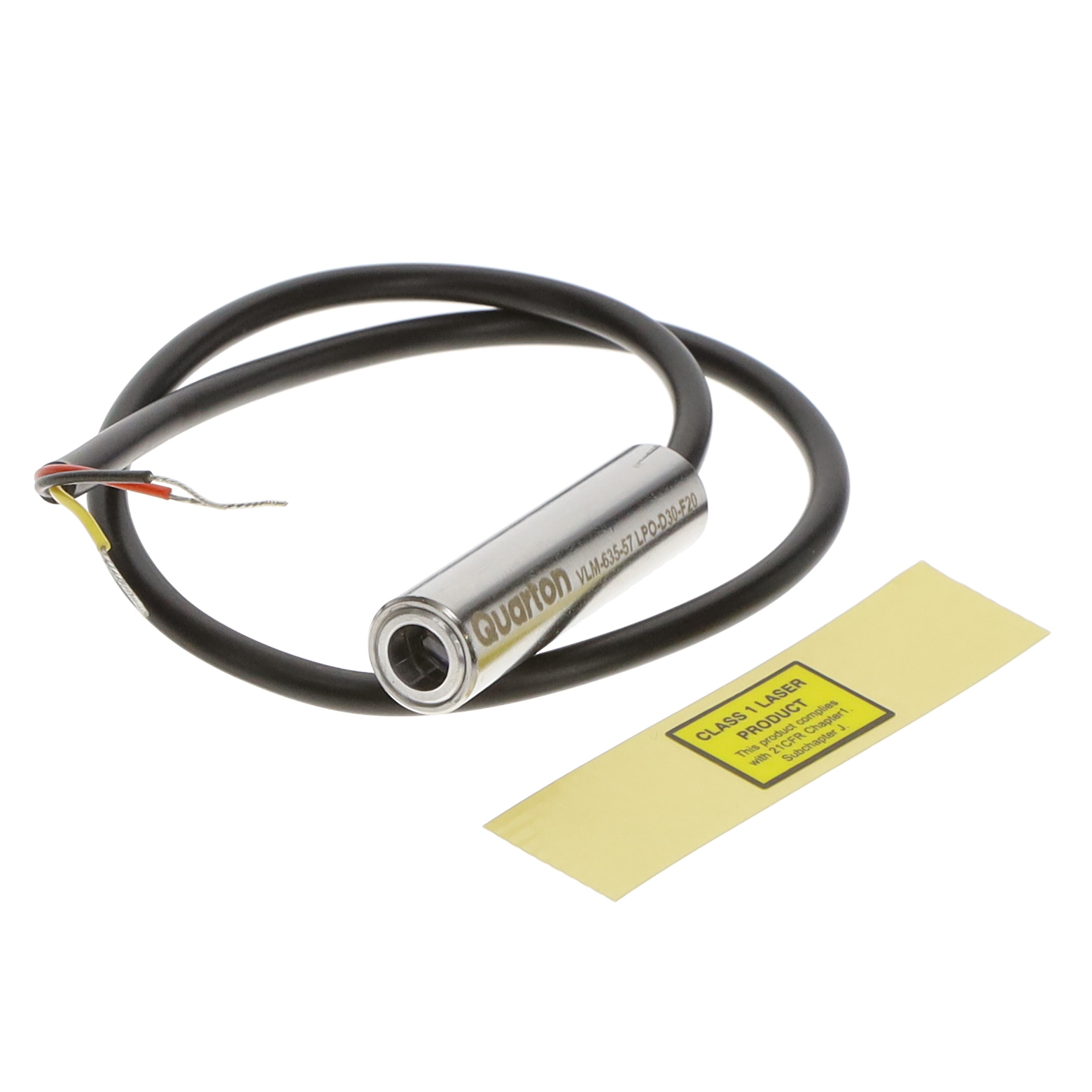 【VLM-635-57 LPO-D30-F20】赤色ラインレーザーモジュール(ファン角度30°)