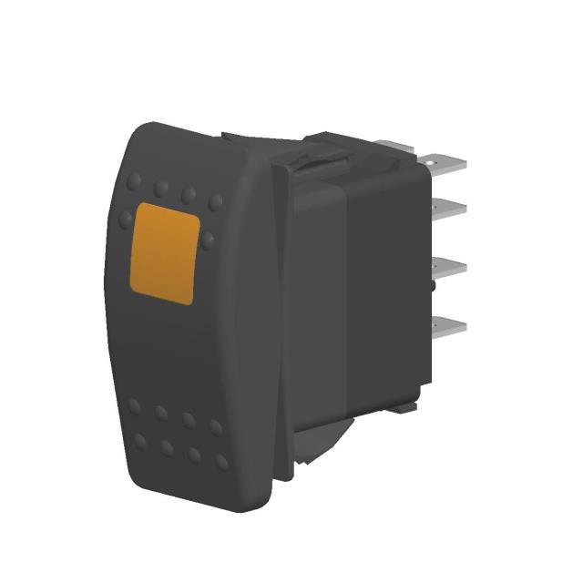 【V4D1A60B-AEC00-000】SWITCH ROCKER SPDT 20A 12V
