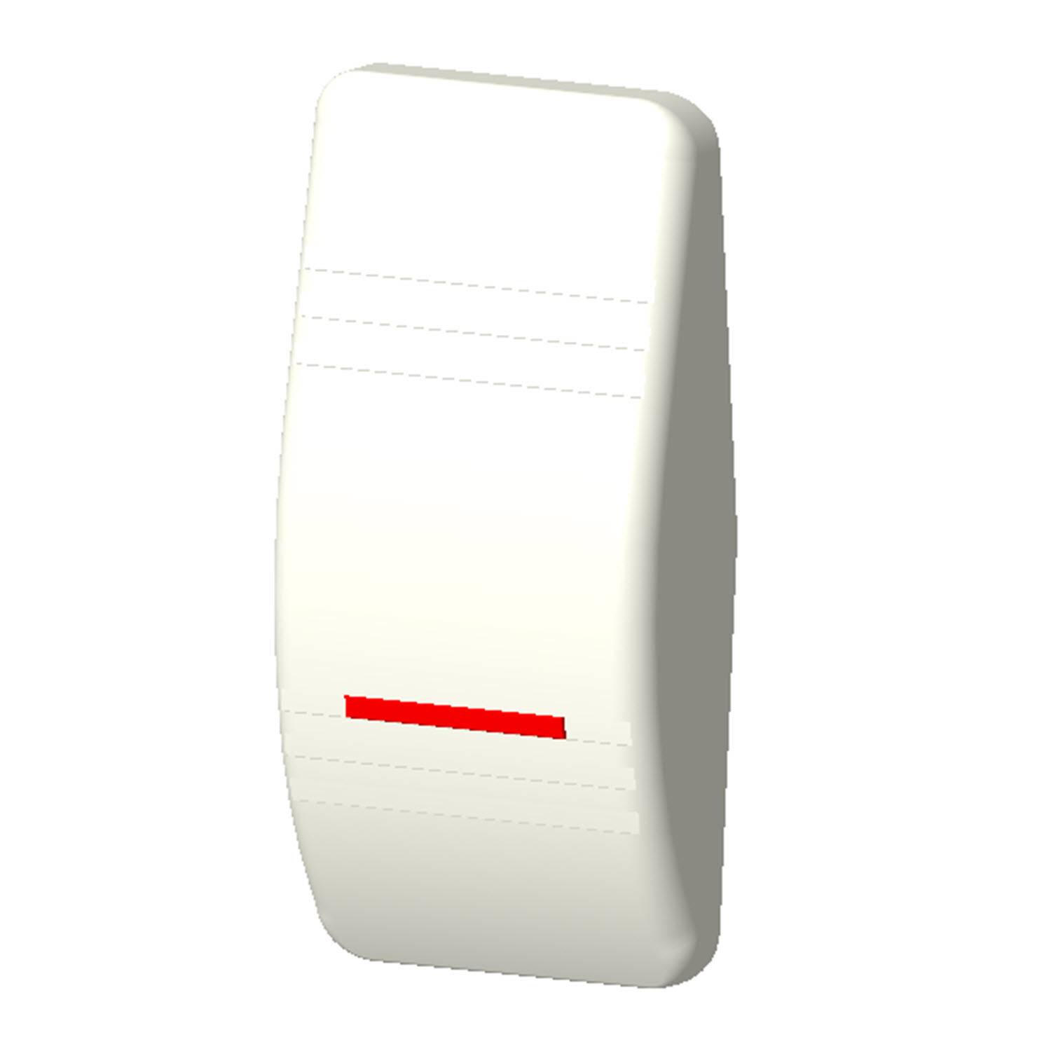 【464-11061-095】ACTUATOR WHITE 1 RED LENS