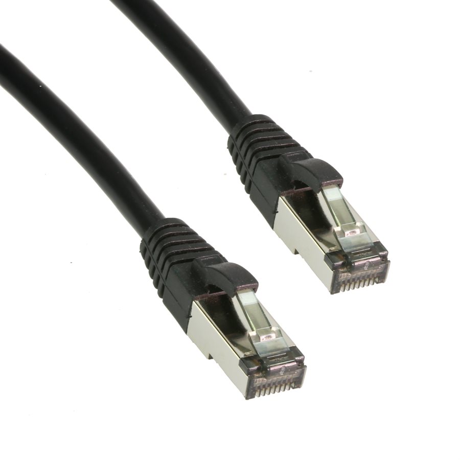 【MP-CAT8STPBLK-065】CAT 8 STP 26AWG  65FT BLACK