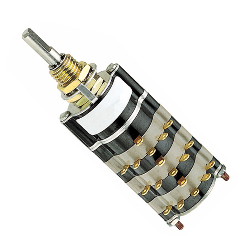 SWITCH ROTARY 3POS 250MA 115V【083161-2-03N】