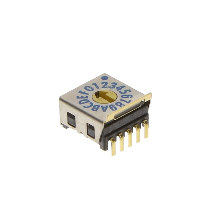 【SMRR7016C-1E】SWITCH ROTARY DIP HEX 0.03A 15V [digi-reel品]