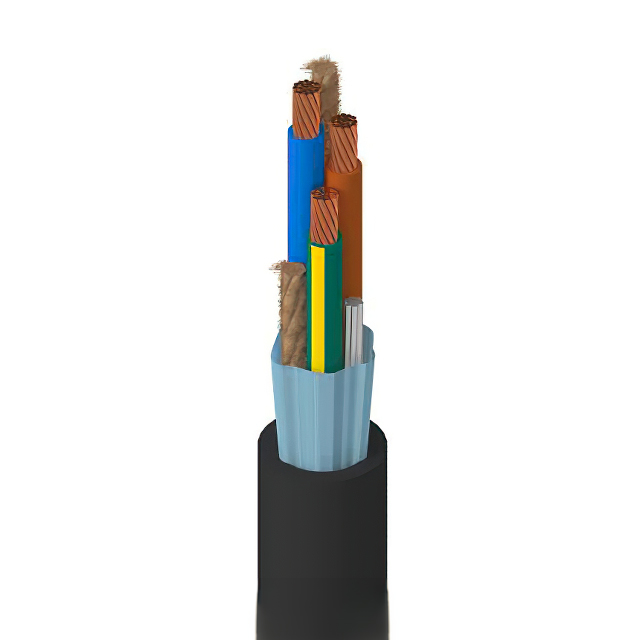 【19364 010250】CABLE 3COND 14AWG BLACK SHLD
