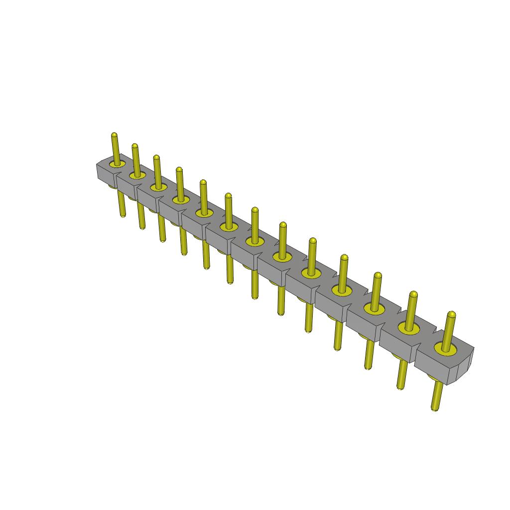 CONN HEADR LOPRO 13POS .100 TIN【BBL-113-T-E】