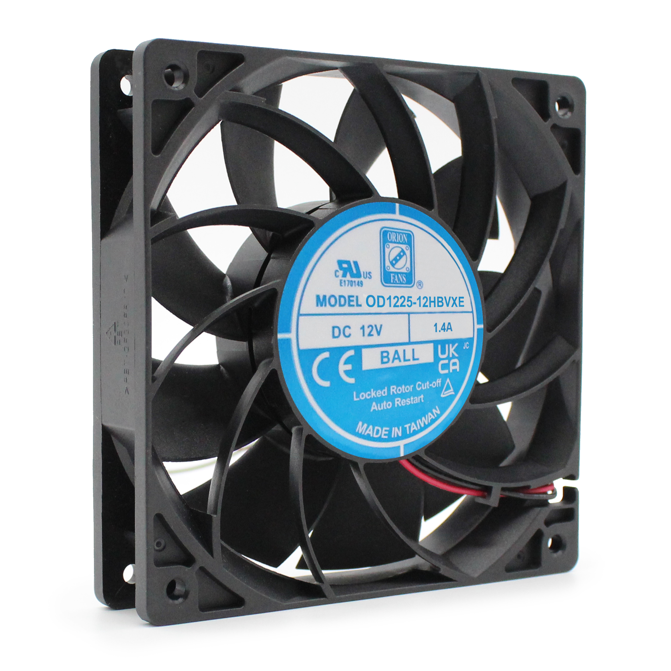 DC FAN - 24V 120 X 120 X 25MM -【OD1225-24HBVXE】
