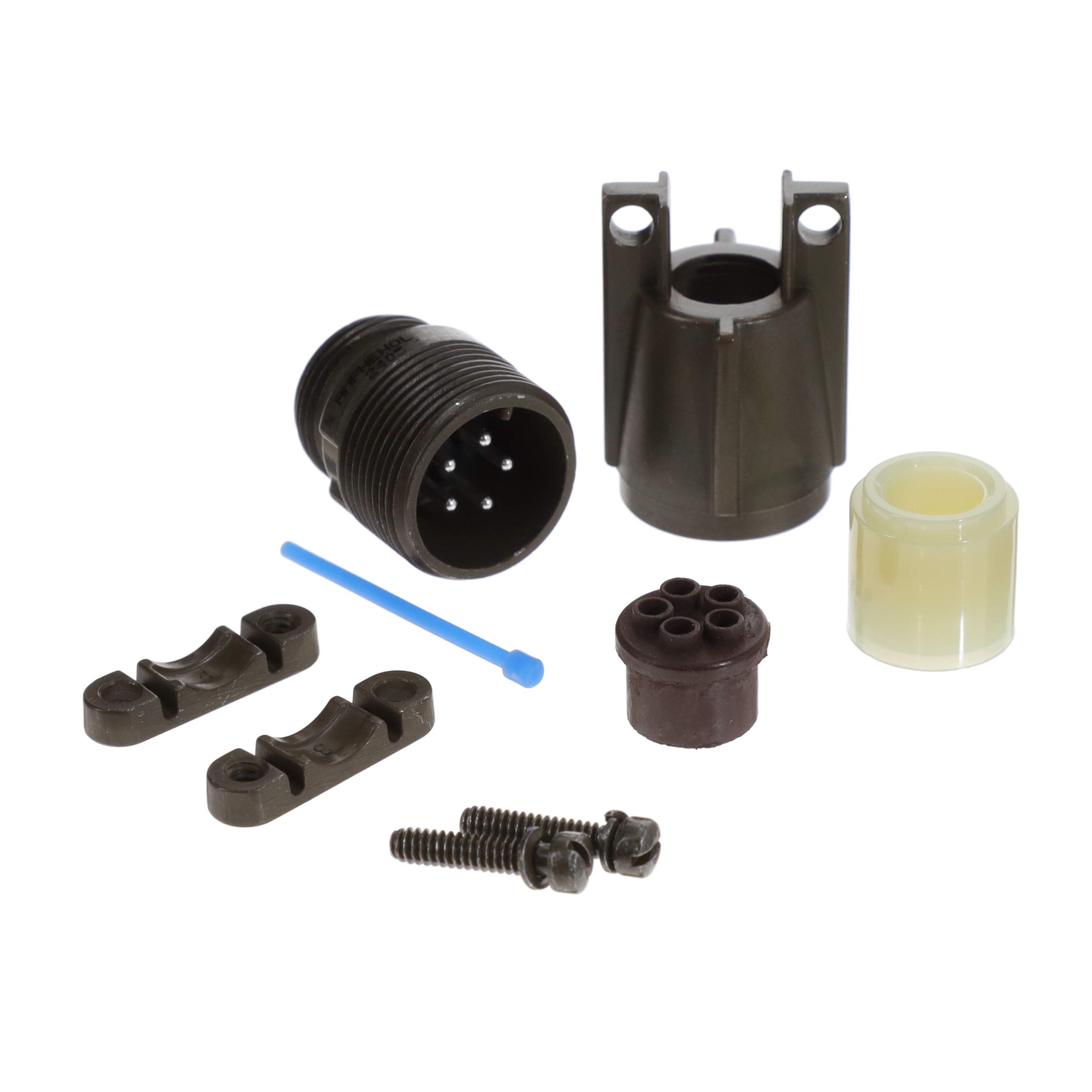 MIL-5015 MS/AC THREADED RECEPT【MS3101F14S-5P】