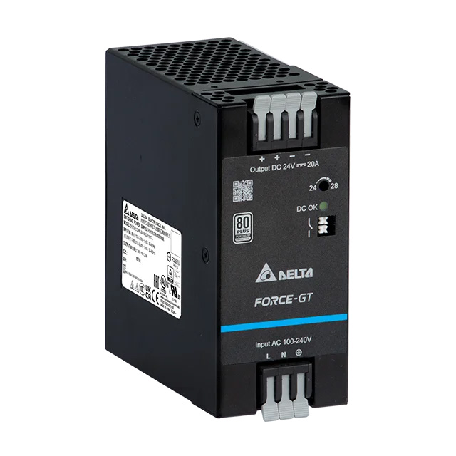 【DRF-48V480W1GTA】DIN-RAIL PS 480W / 48V (COATED)