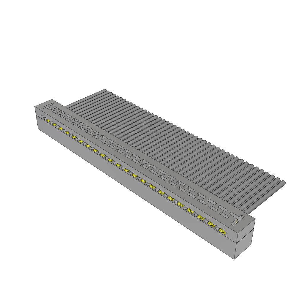 CONN RCPT 44POS IDC 28AWG GOLD【TCSD-22-01-F-N】
