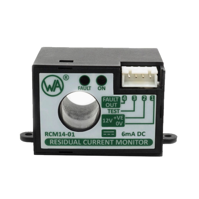【RCM14-01】RESIDUAL CURRENT MONITOR, 6MA DC
