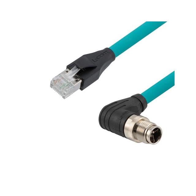 【TRG613-T6T-15M】C6A M12 8PX SF/UTP IND-OD-HF, RA[バッグ]