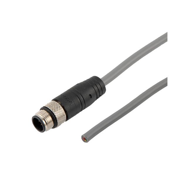 CIRC CBL 8POS RCPT TO WIRE 6.56'【TRG886-C6G-2M】