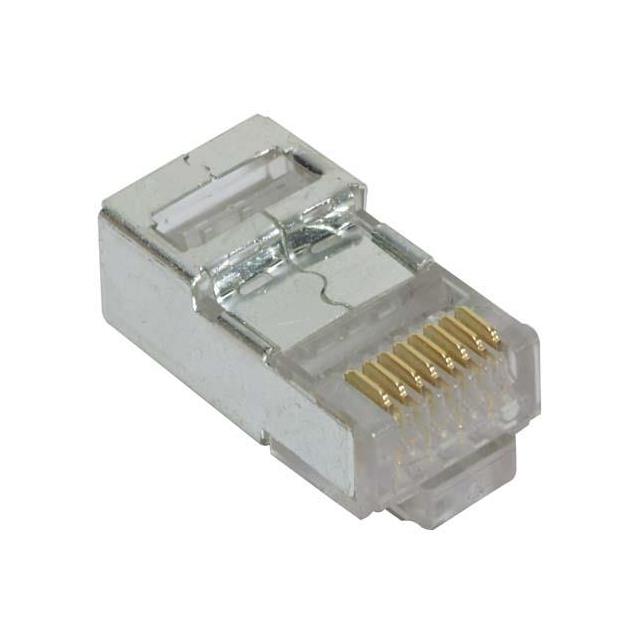 PLUG RJ45(8X8) CAT5E SHLD 50PK【TSP4088C5S】