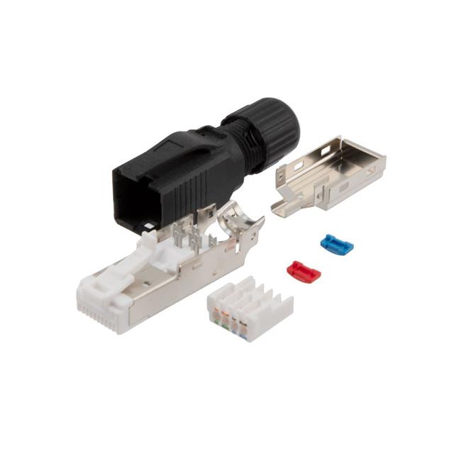 RJ45 FIELD-TERM C6A SHLD PLUG【TSPFTC6AS-POE】
