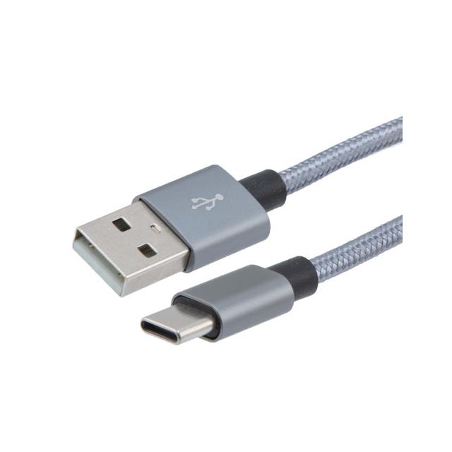 【USBCA2-MM-3FT】USB C TO A, 2.0, M-M, 3 FT