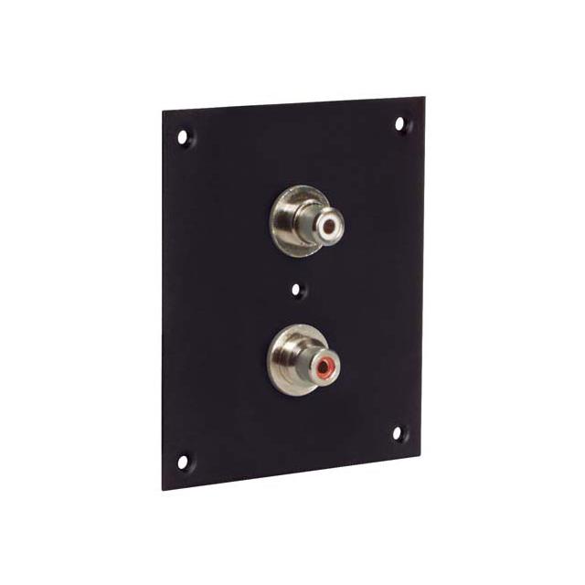 【USP2RCAB】USP PANEL 2 RCA F-F BLACK