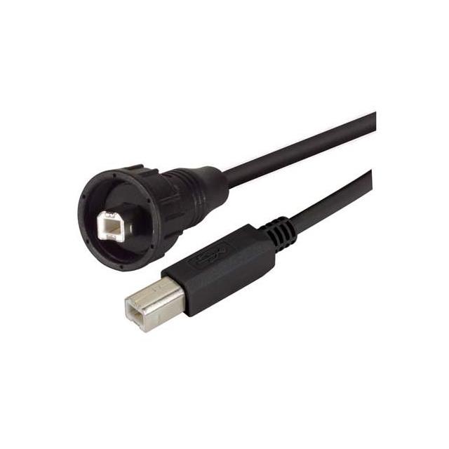 【WPUSBBB-2M】CBLWTR PRF USB B-M/B-M 2MTR