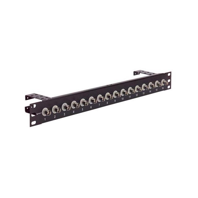 【PR175B16CMB】PNL1U RACK W/16 BNC F-F +CM