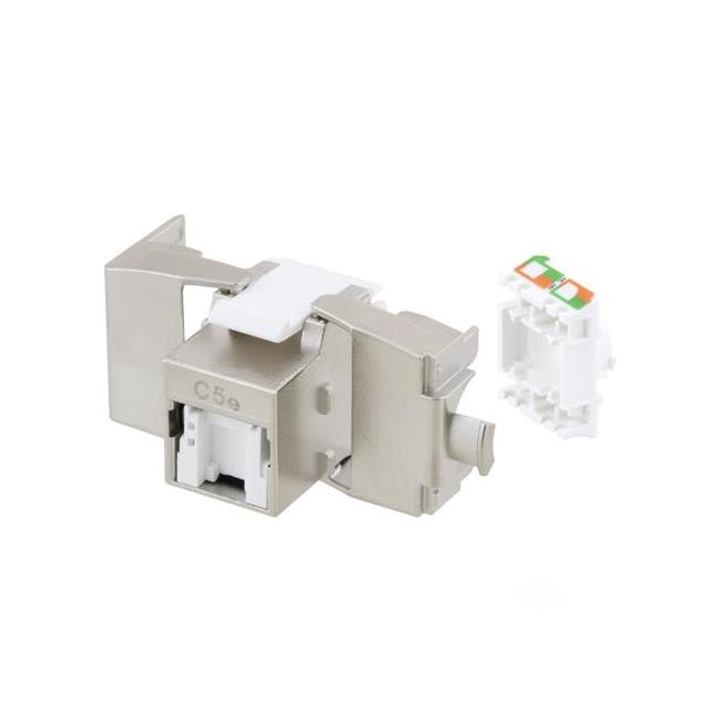【RJTLC5ES-POE】C5E SHIELDED KEYSTONE JACK RJ45/