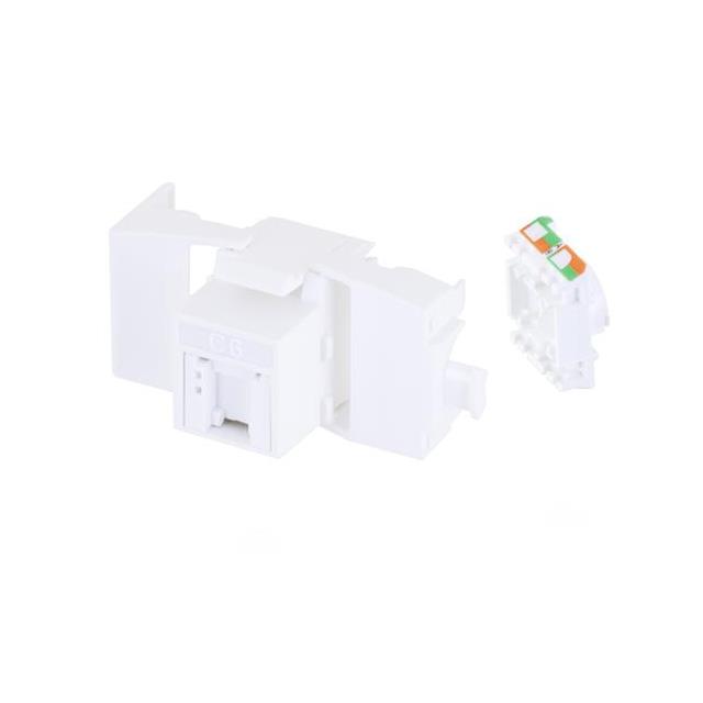 C6 KEYSTONE JACK RJ45/TL POE+ W/【RJTLC6-POE】