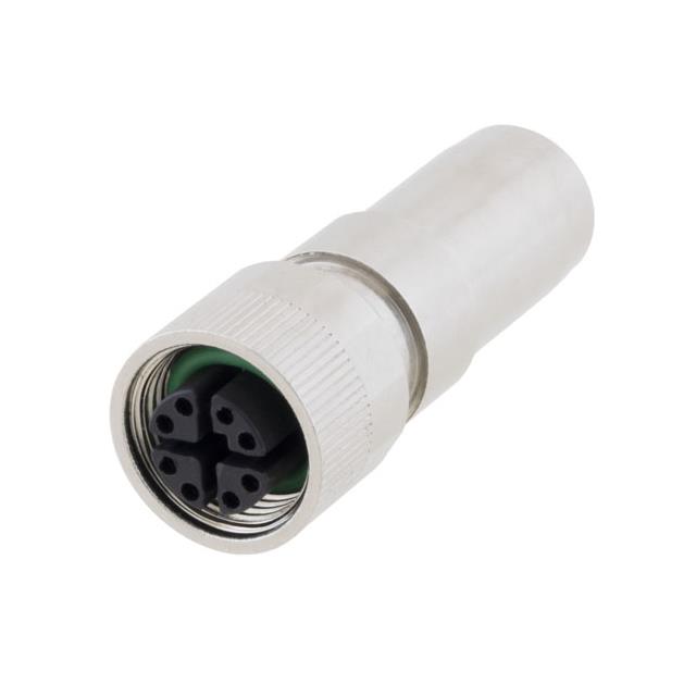 【M128XF-MLD】M12 8P X-CODE FEMALE CONNECTOR M