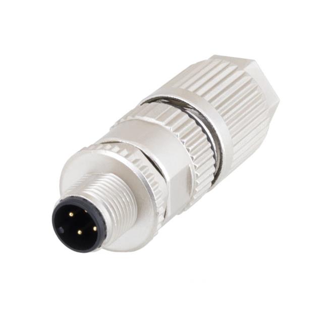 M12 4A-M FLDTRM 26-22AWG SHLD【M12FT4AMS】