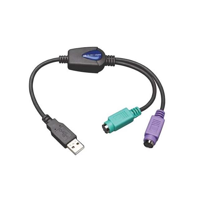 【TL-U219-000R】USB-A TO PS/2 MD6F KBD/MSE