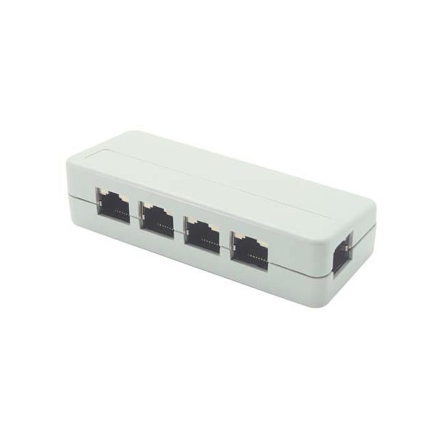 【JMOD4S-1】SPLTR 5 RJ45(8X8) JACKS SHLD