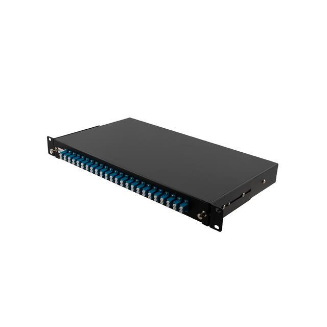 【LCFPP-SL01-24LC2】1U 48 PORT SLIDE RK PNL 48 DUPLE