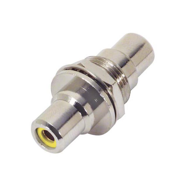 【BA400Y】ADAPTOR RCA F-F 75 OHM YLW