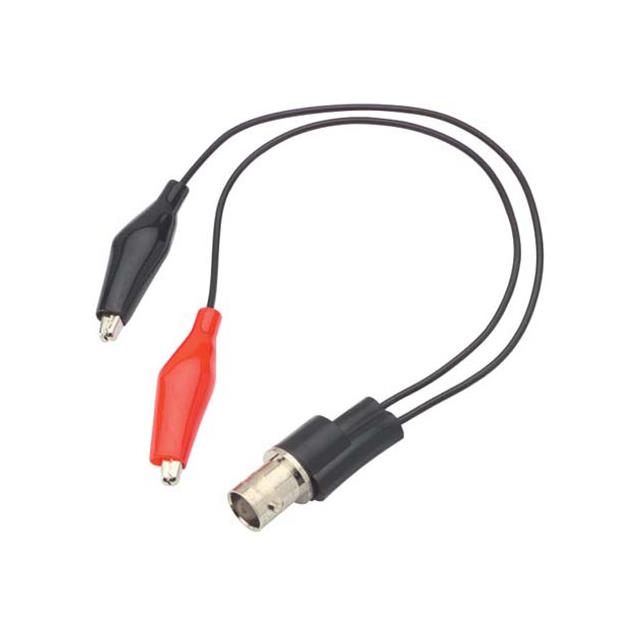 ADAPTOR BNC F/DUAL ALLIG CLIPS【BC80】