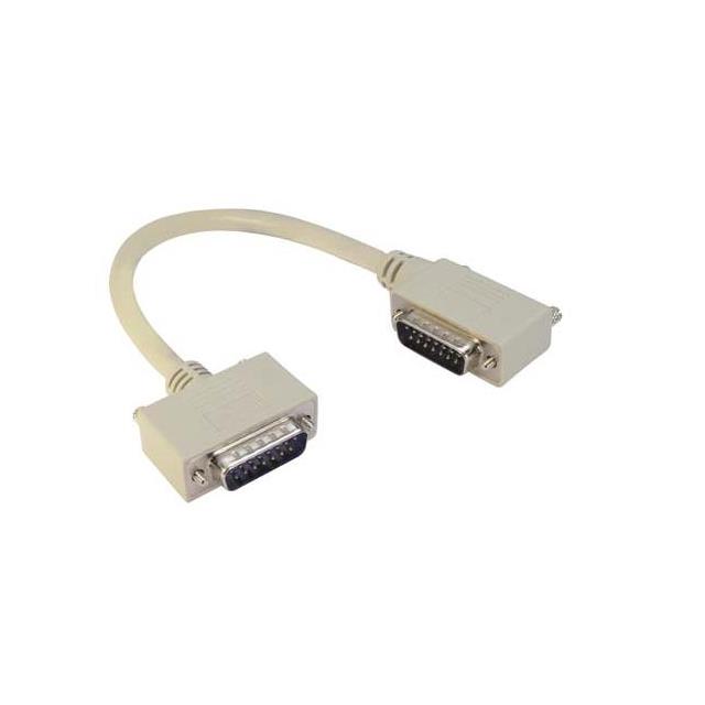 【CSMNRA15-2MM-25】CA DB15M/M STR-RA EXIT 2  25F