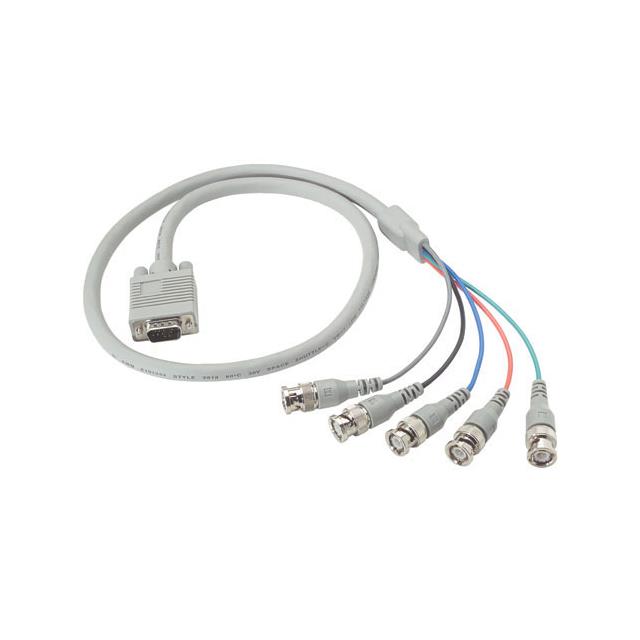 CA VGA BKT HD15 M/5 BNC M 6'【CTL5CAT-6】