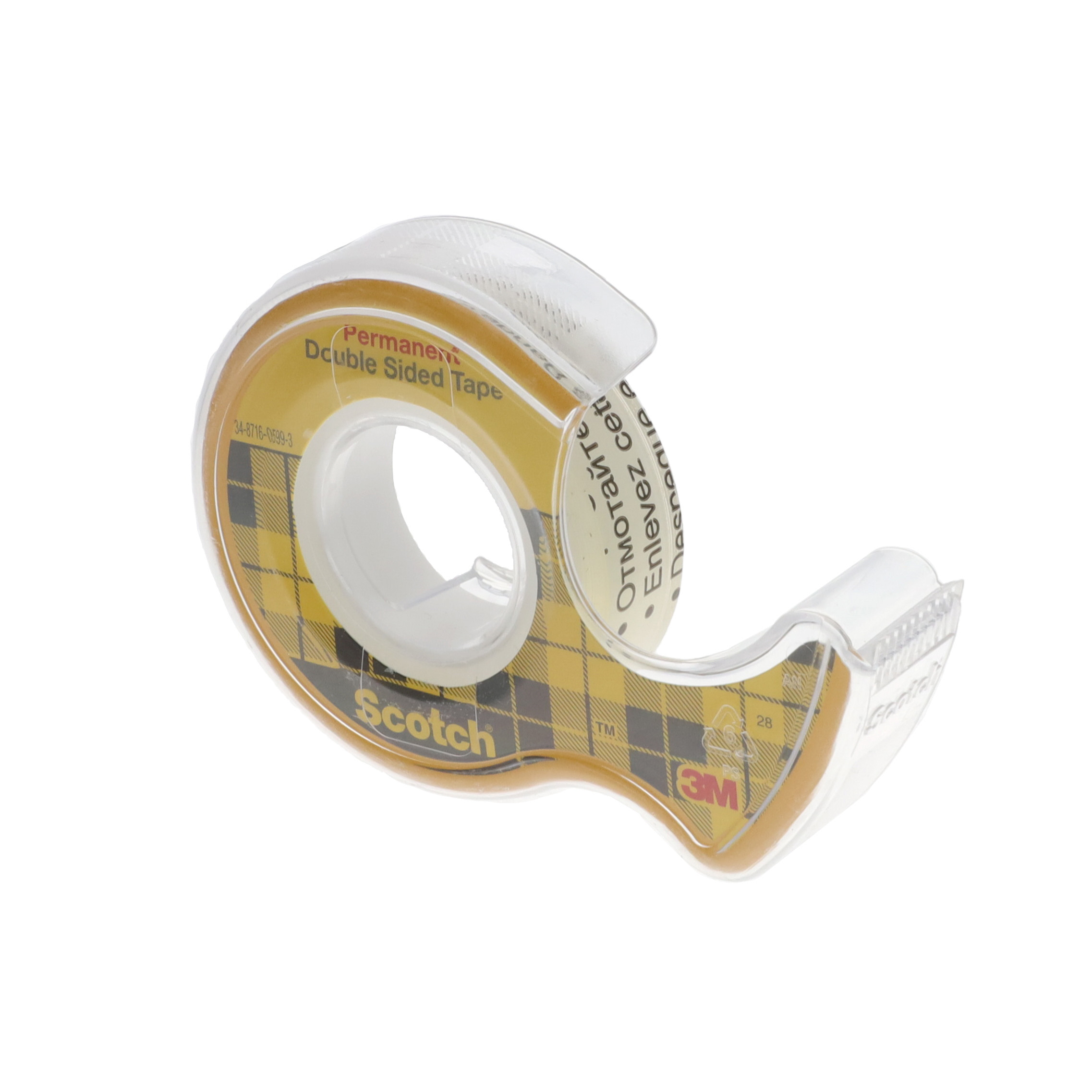 【FX1007】TAPE DBL COATED/SIDED WHITE