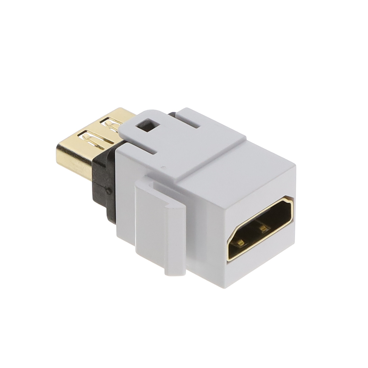 【HDMI-W】HDMI COUPLER MODULE, WHITE, 1/BA