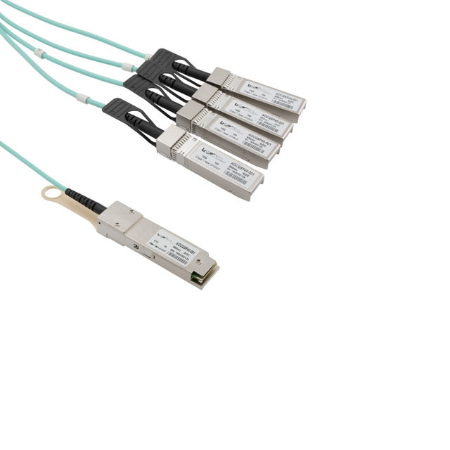 【AOCQSP40-007】ACTIVE OPTICAL CABLE BREAKOUT QS