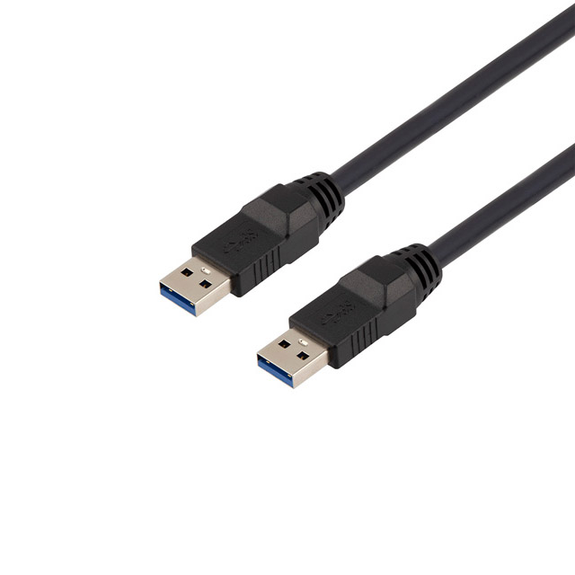 【CAU3HFAA-BLK-05M】CA USB 3.0 AM TO AM 28/26/22 HF